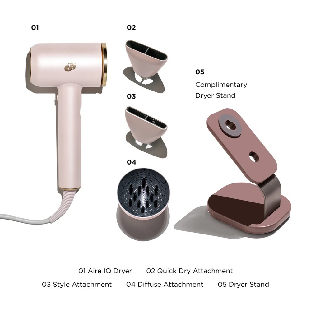 💞HP💞 T3 AIRE IQ Intelligent Hair Dryer Kit - Picture 2 of 4